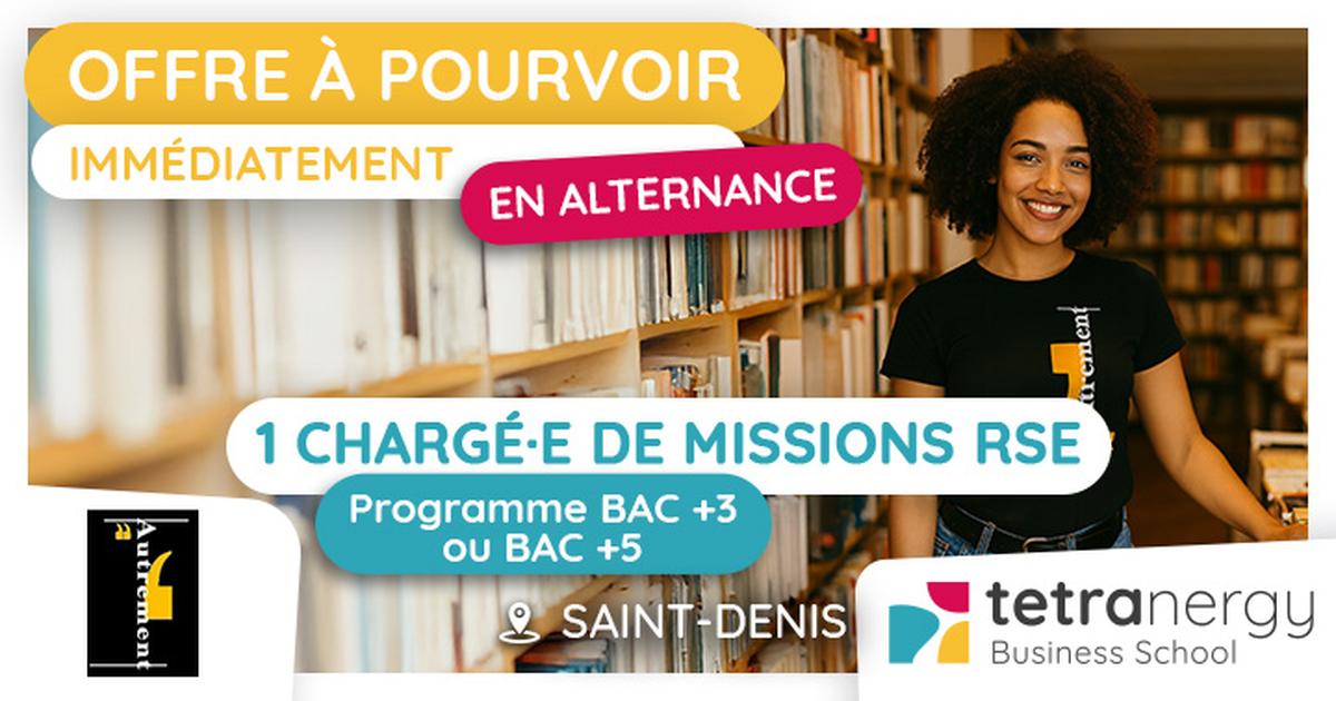 CHARGÉ·E DE MISSION RSE (Saint-Denis)