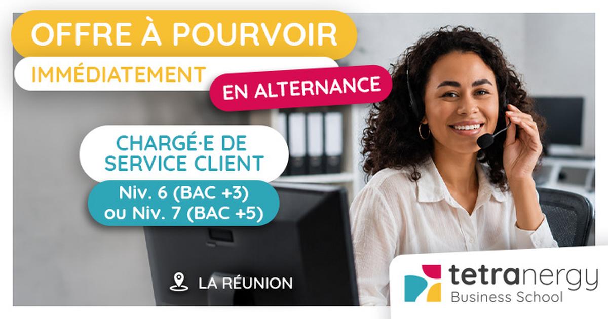 CHARGÉ·E DE SERVICE CLIENTÈLE (La Réunion)
