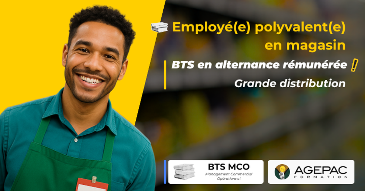 Employé(e) Libre-Service  (H/F) - BTS MCO en alternance dans une Grande Surface | REF00605