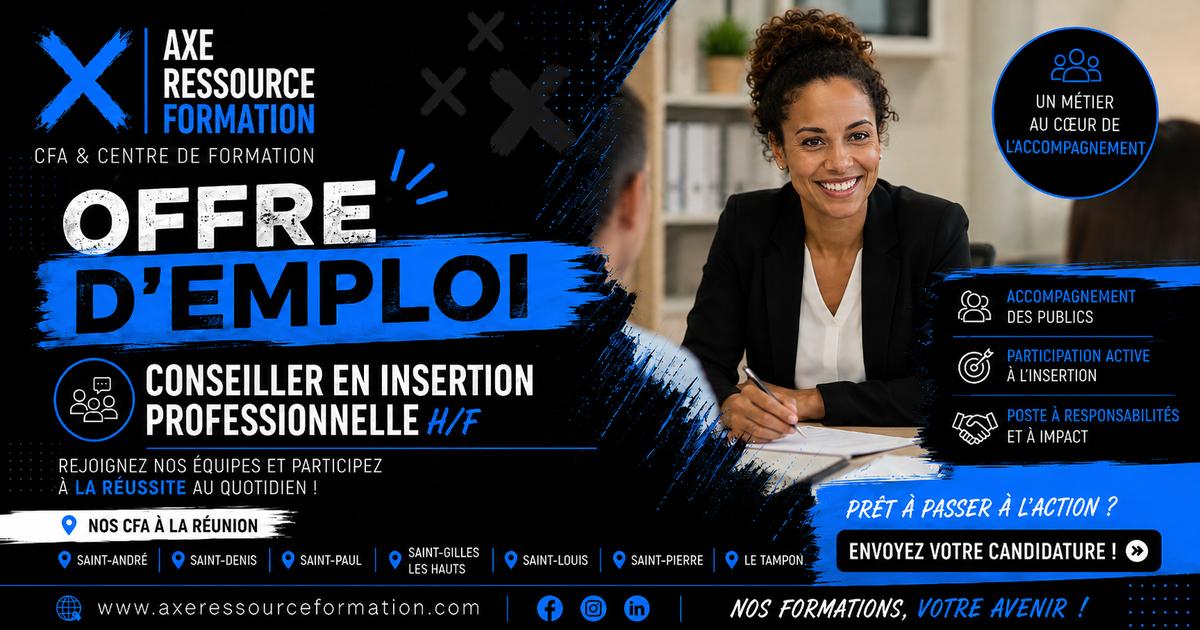 Conseiller en insertion professionnelle H/F