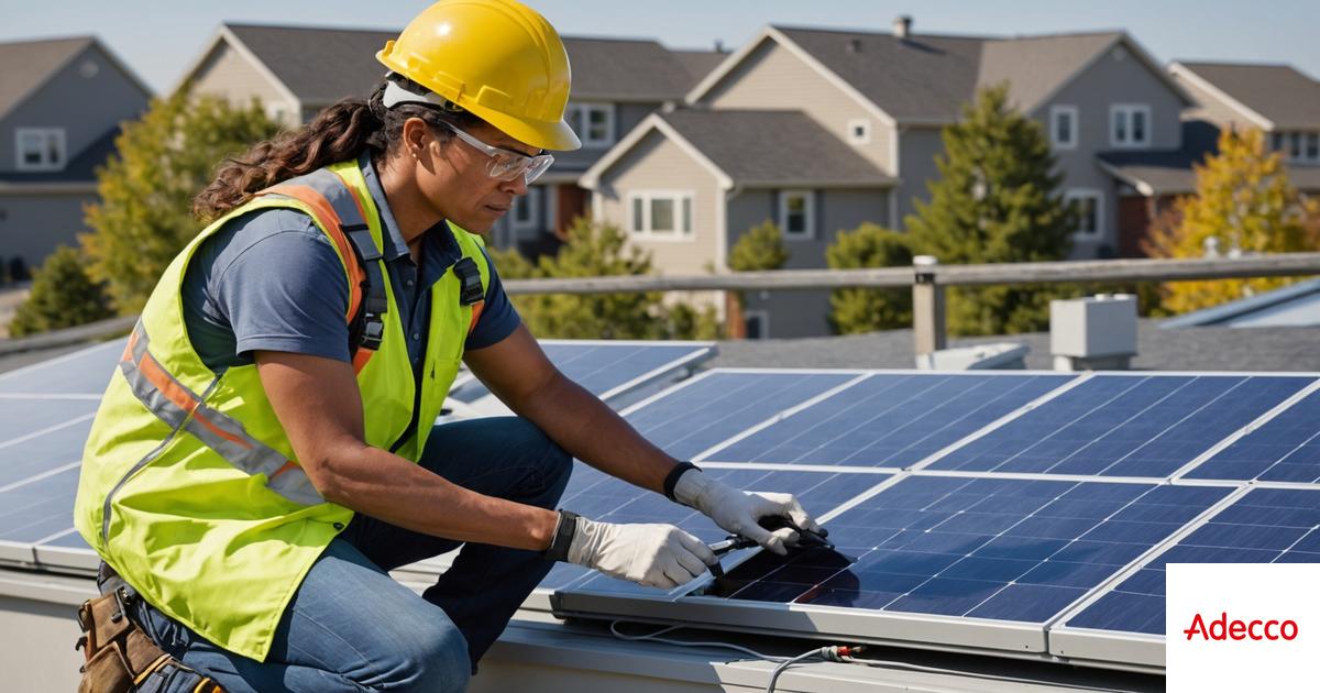 Ouvrier photovoltaïque (H/F)