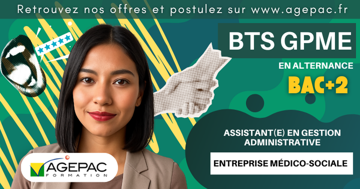 Assistant(e) en gestion administrative (H/F) - BTS GPME en Alternance au sein d'une entreprise médico-sociale | REF795