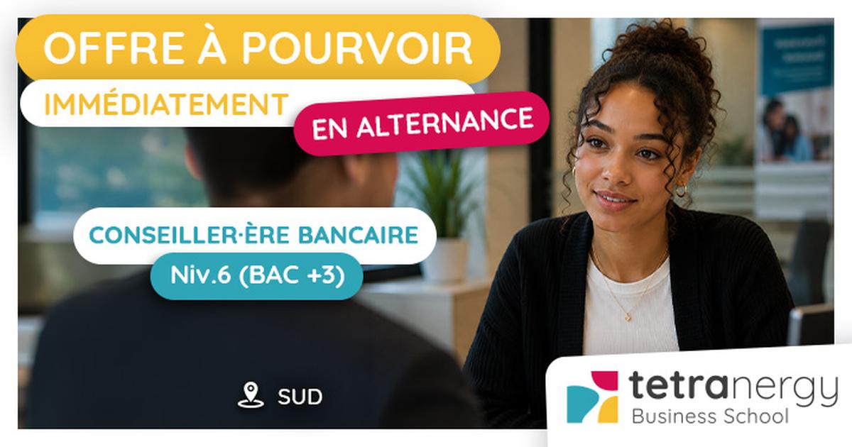 CONSEILLER·ÈRE BANCAIRE (Saint-Louis - Saint-Pierre - Le Tampon)