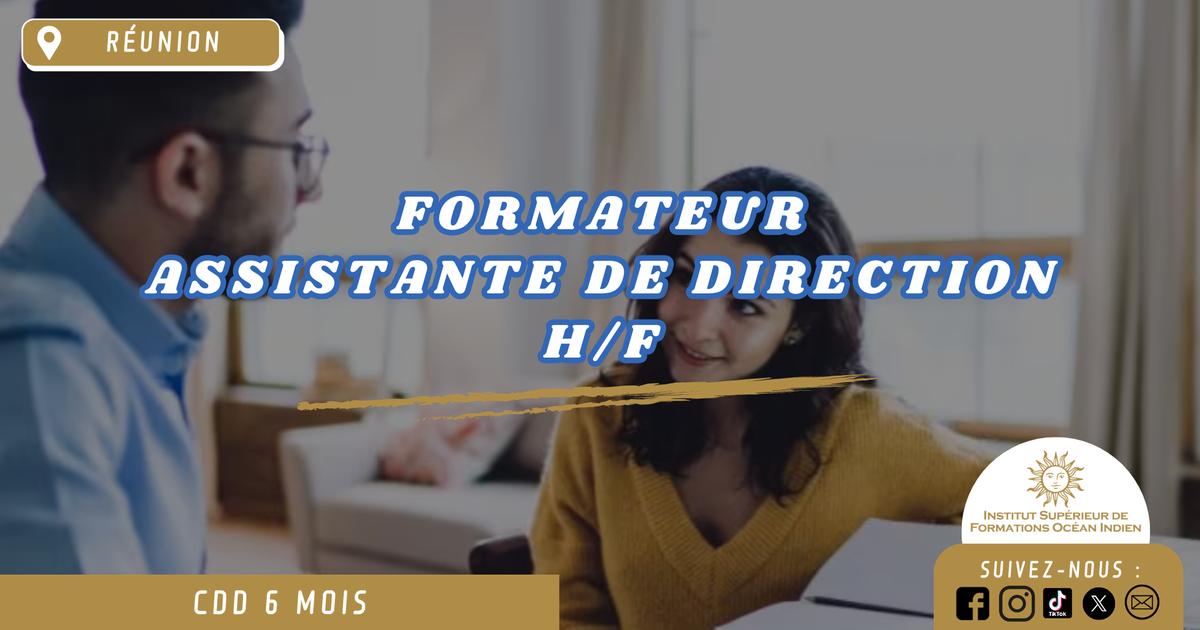 [ISFOI] Formateur Assistante de Direction H/F
