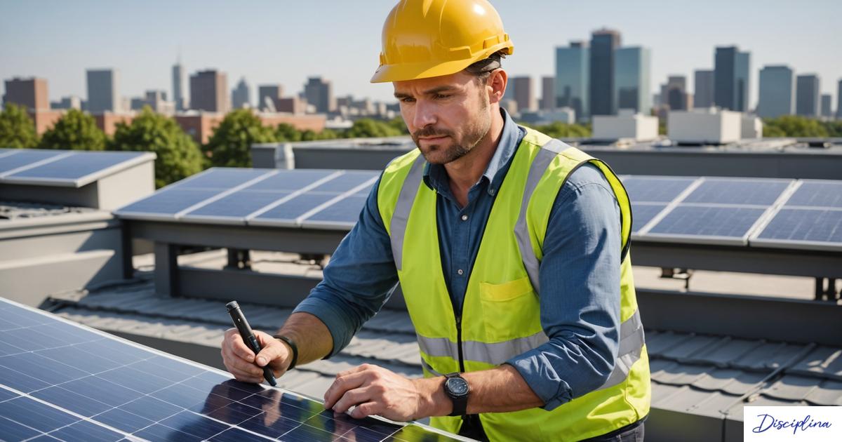 Commercial  H/F en energie solaire H/F