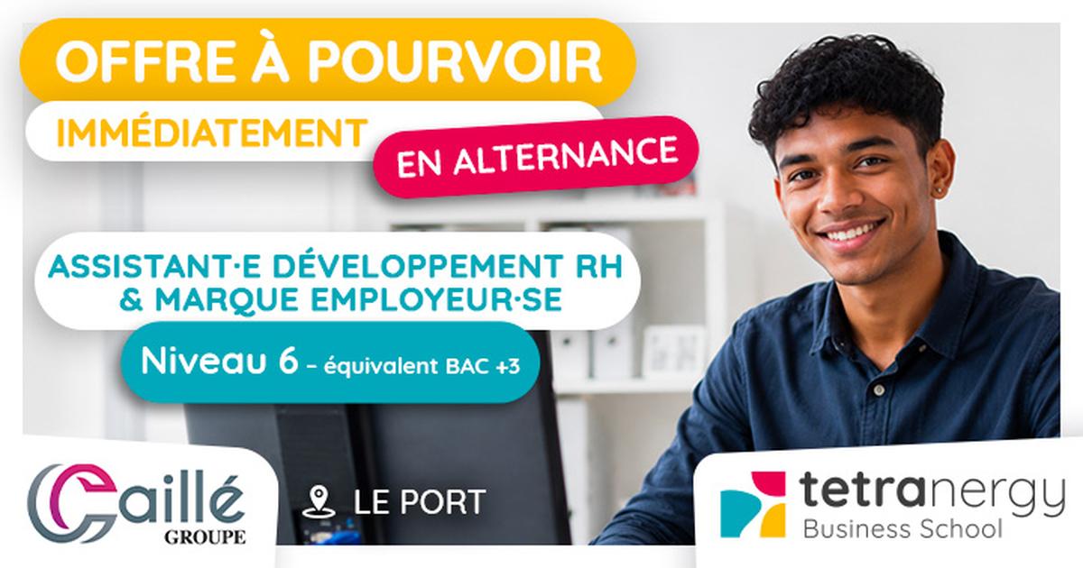 ASSISTANT·E DÉVELOPPEMENT RH & MARQUE EMPLOYEUR·SE (Le Port)
