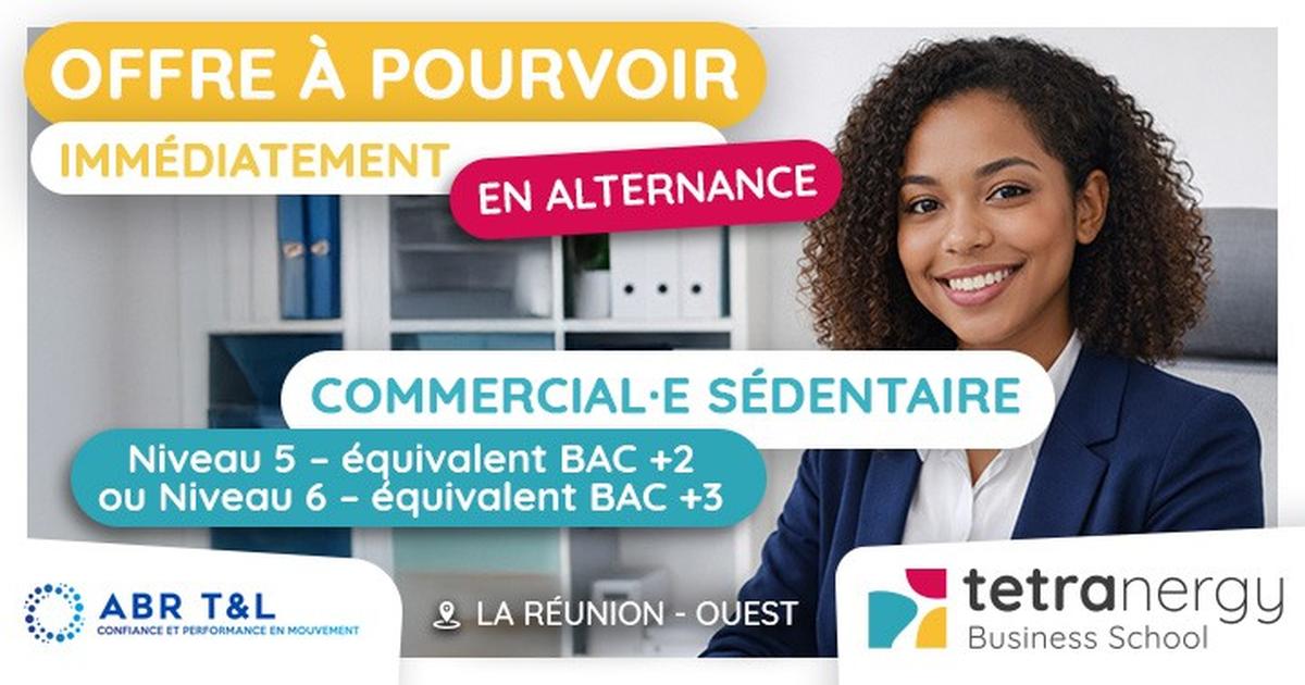 COMMERCIAL·E SÉDENTAIRE (Le Port)