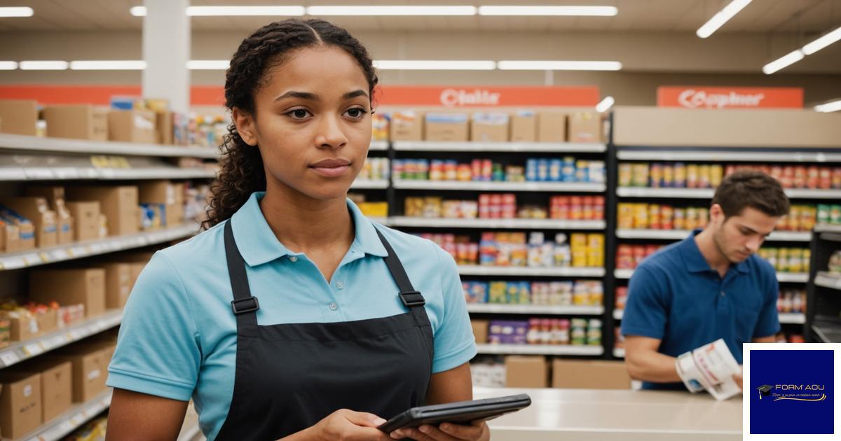EMPLOYÉ(E) DE RAYON / HÔTE(SSE) DE CAISSE (H/F) – GRANDE DISTRIBUTION – LA RIVIÈRE SAINT-LOUIS – APPRENTISSAGE