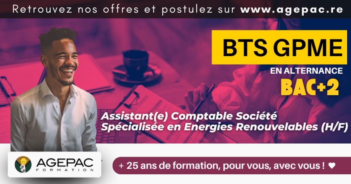 Assistant(e) Comptable Société Spécialisée en Energies Renouvelables - BTS GPME en Alternance