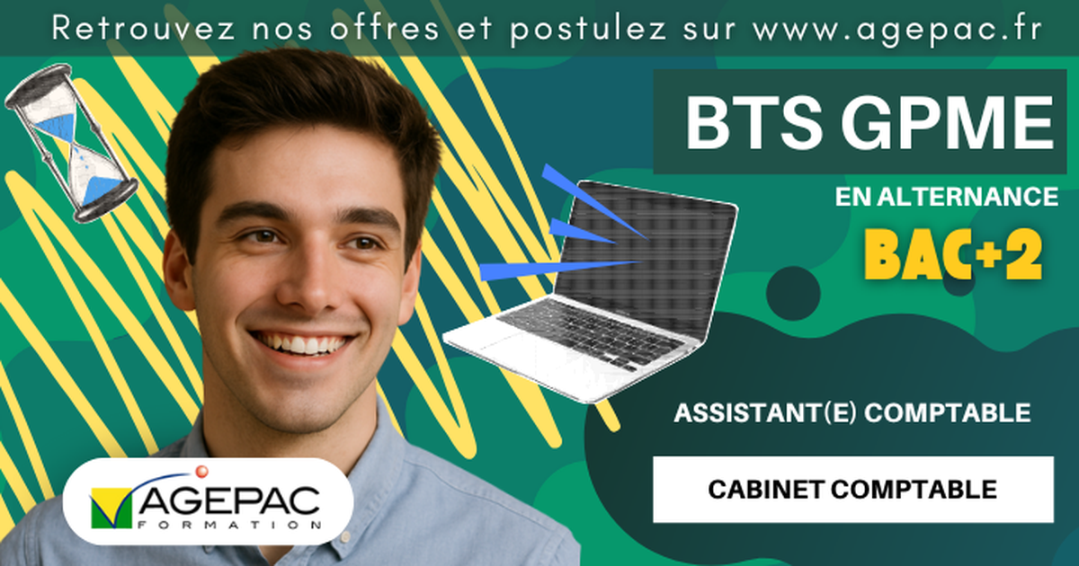 Assistant(e) Comptable (H/F) - BTS GPME en Alternance au sein d'un Cabinet Comptable | REF961