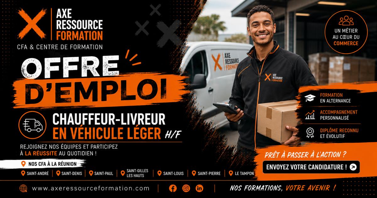 Chauffeur-livreur en véhicule léger H/F