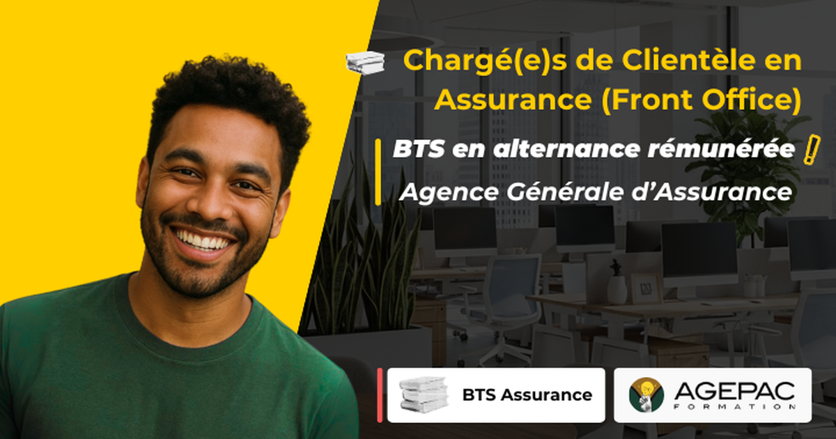 Chargé(e) de Clientèle Front Office (H/F) en Alternance au sein d'une Société de Courtage | REF00385