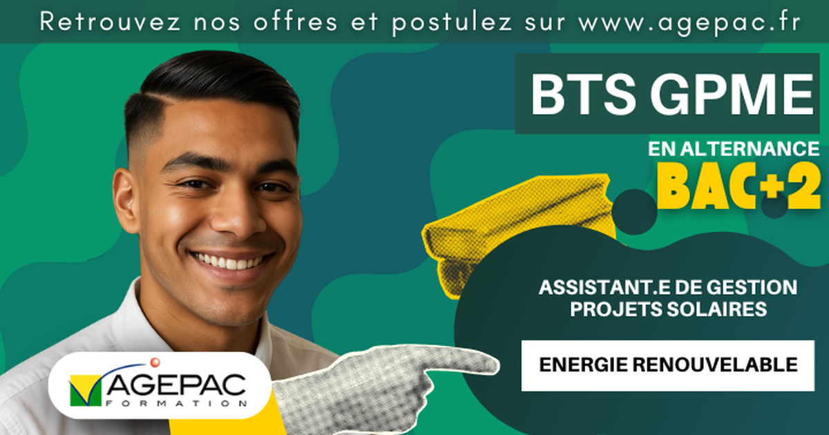 Assistant.e de gestion projets solaires (H/F) - BTS GPME en Alternance dans une entreprises d'énergies renouvelables | REF0021