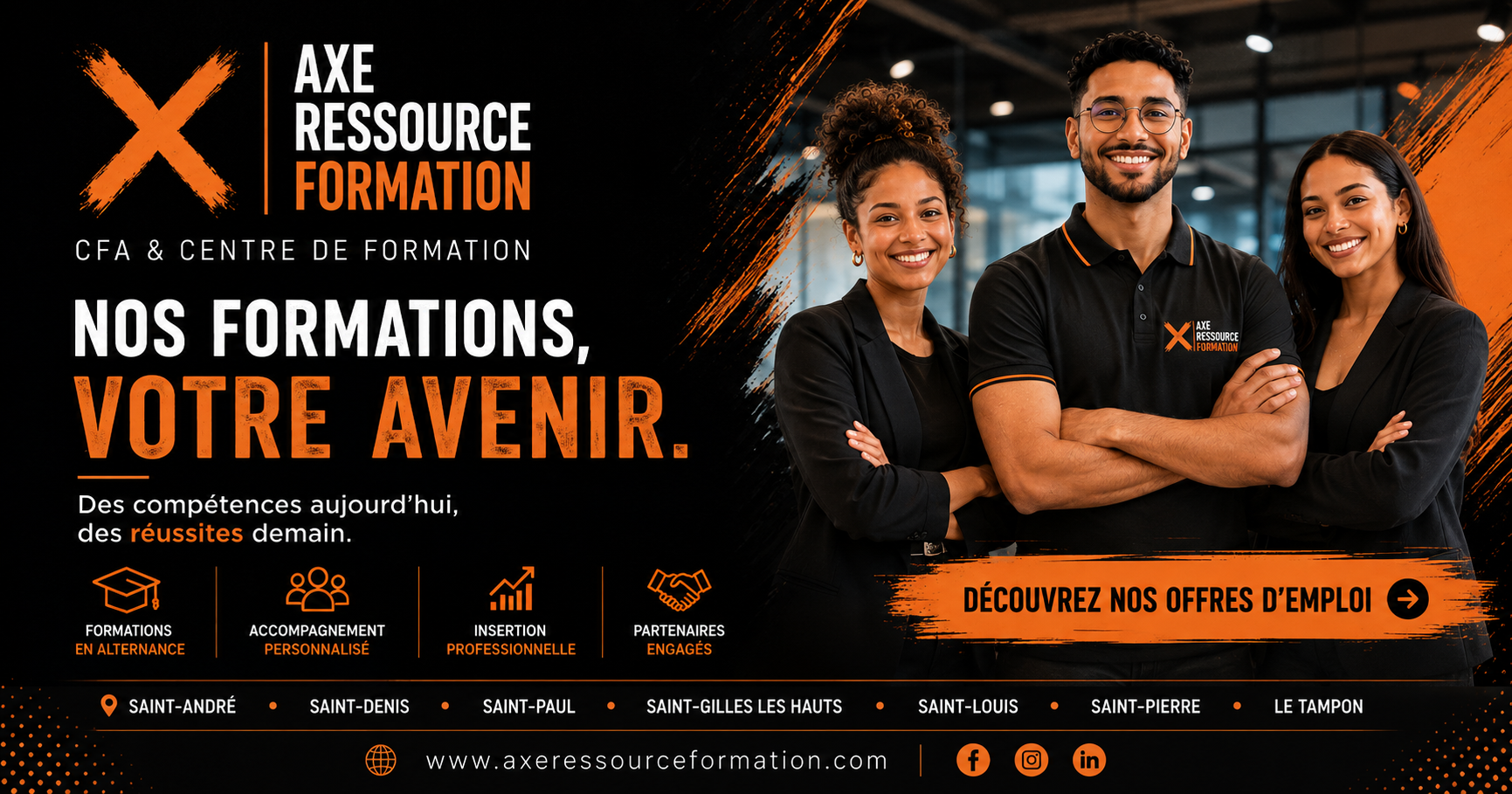 Logo AXE RESSOURCE FORMATION