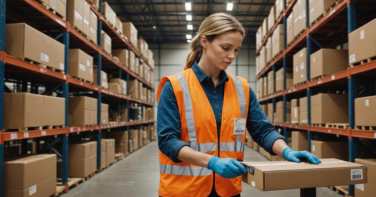 Technicien·ne en logistique d’entreposage Titre professionnel de niveau 4 (niveau Bac)
